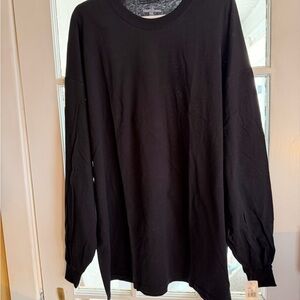 Russell Athletic Men's Black Long Sleeve Shirt